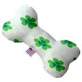 Mirage Pet Products Lucky Charms 6 in. Stuffing Free Bone Dog Toy 1223-SFTYBN6
